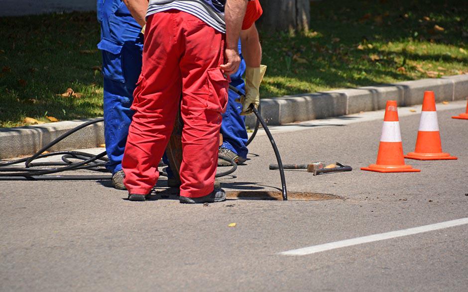 travaux assainissement Saint-Lambert