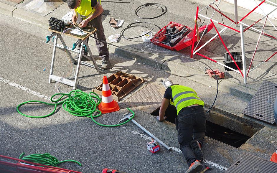 travaux assainissement Saint-Lambert